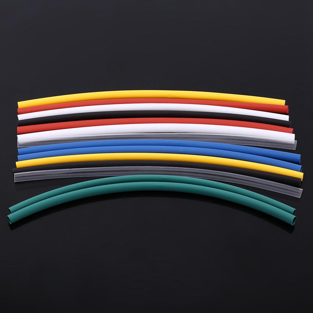 70pcs Halogen Free 2:1 Heat Shrink Tubing Wrap Cable Sleeve Shrinkable Tube