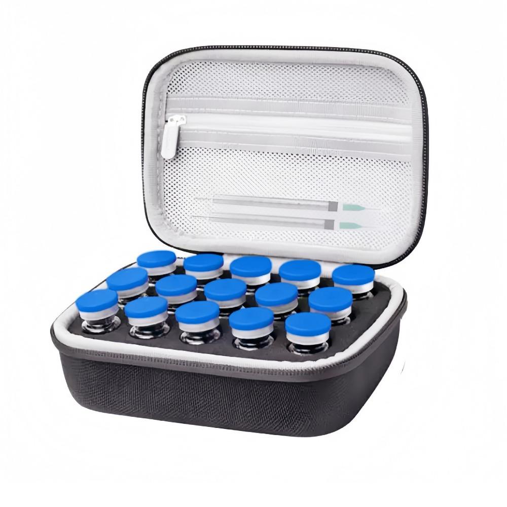 10ML Insulin Vials Storage Case Large Capacity EVA Insulin Case Waterproof Wear-resistant Insulin Organizer Diabetes Care