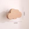 Cute Wooden Hook Woodiness Towel Rack New Wall Door Holder  Home Decoration