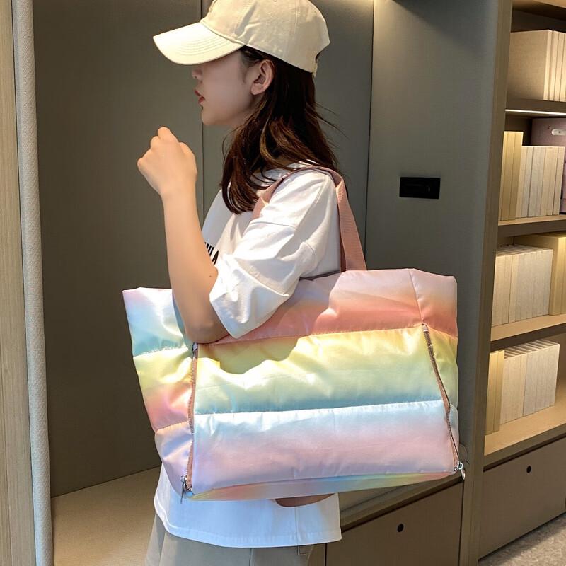 TOUROMAN Water-Resistant Dry Wet Separation Sports Bag