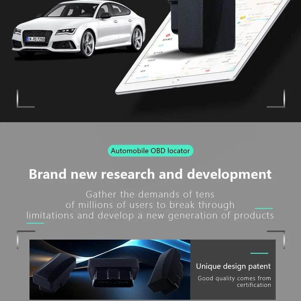Car OBD Tracker With Find My APP for Apple GPS Anti Loss Device Real Time Location Plug In Version Lifetime Free System