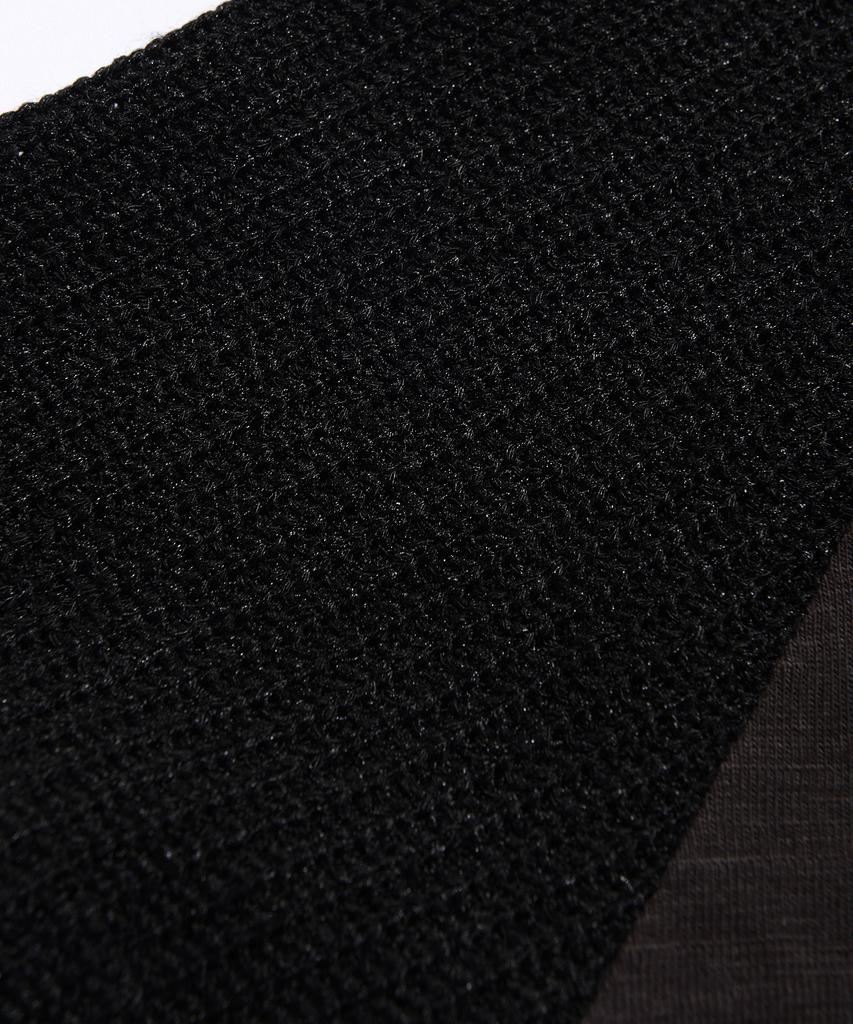 PEACE MAKER Ex Knit Cap Sleeve Crop Tee (Brown)