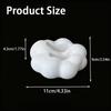 Cute 3D Cloud-Shaped Remote Control Holder - Desktop Home Storage Organizer Stand for TV/Air Conditioner Remotes, Phones Gadgets