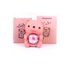 Rotating Teddy Bear Rose Jewelry Box with Preserved Flower - Charming Gift Idea for Rings and Necklaces