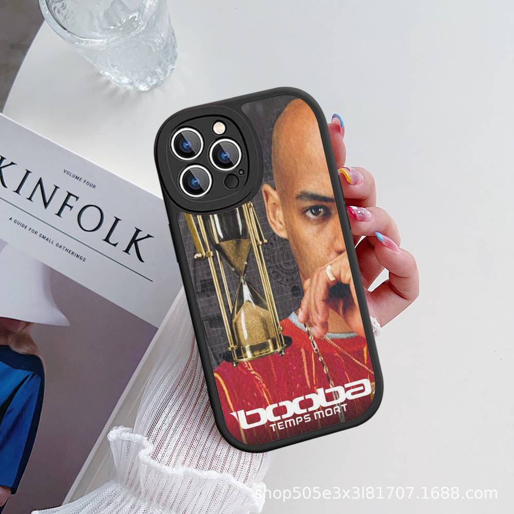 

Rapper B-Booba Phone Cover For IPhone 16 15 14 13 12 11 Pro Max Plus Leather Soft Case iPhone 15 plus