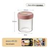 Microwaveable Borosilicate Glass Baby Food Lunch Box & Freshness Bowl for Cold Storage & Steaming, Sealed for Freshness.