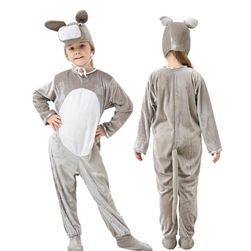 Halloween children's new animal onesie play donkey kindergarten stage performance costume