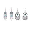 2pcs Ethnic Style Earring Beautiful Dress Decoration Vintage Fashion Accessory Women Pendant Ear Drop Hanging Decor