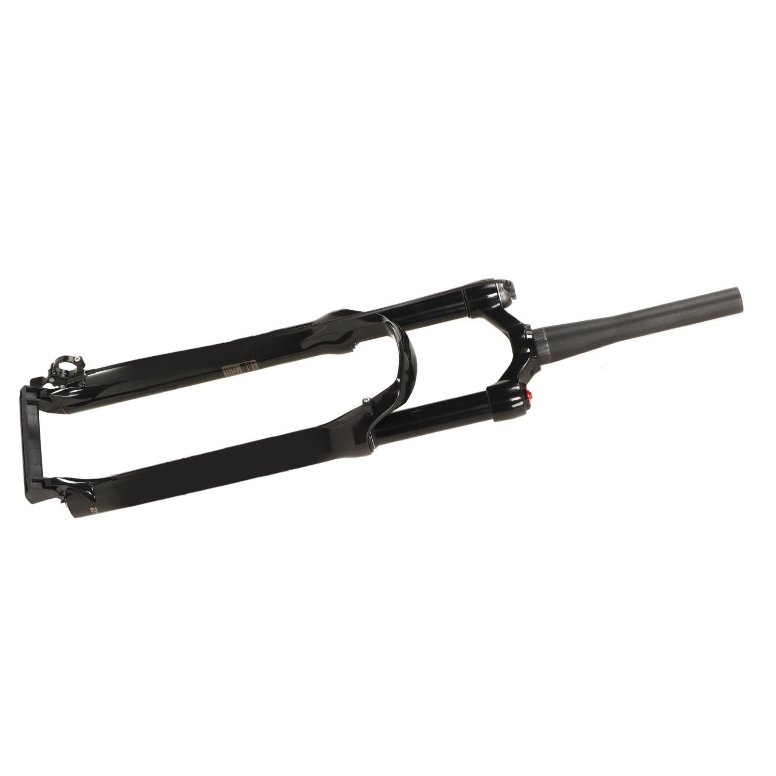 29 Inch Bike Front Fork Mountain Bike Air Suspension Front Fork Shock Absorber Tapered Black Tube Remote Lockout