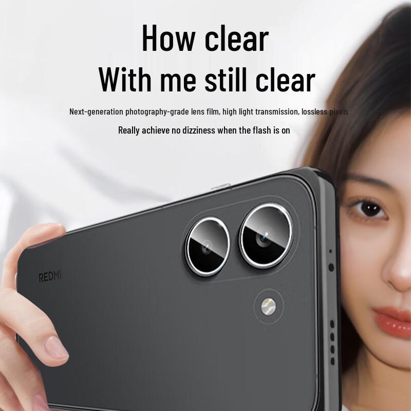 Redmi Turbo5 Max Tempered Glass Camera Lens Protector (2-Pack)