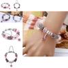 Fashion Crystal Bead Bracelet With Geometric Design For Women Gift