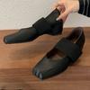 Retro Low Heel Mary Jane Shoes Women Shallow Fashion Women Pumps Casual Square Toe Elegant Ballet Shoes Female Zapatos De Mujer