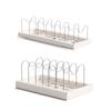 Pot Lid Storage Rack, Suitable For Cabinet Drawers, A Kitchen Organizing Tool Suitable For Storing Cookware.