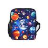 Cosmic Planet Daily Single Sided Messenger Bag For Boy/Girls Children Best Gifts 2D Flat D Cartoon Casual Teenage Crossbody Bag