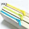 Plastic Book Marker Long Zipper Bookmark for Thick Book, 3D Accessory Page Reading Men & Women, Durable