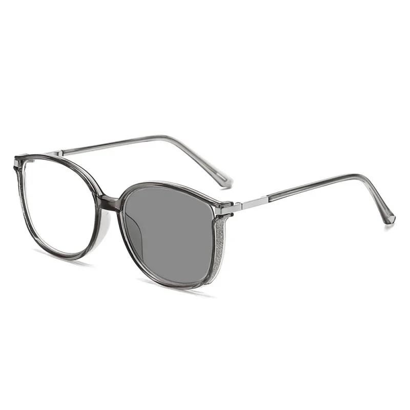 Ins Cat Eye Photochromic Glasses Frames Women Men Outdoor UV Proof Optical Glasses Eyewear Travel Retro Spectacles Eyeglasses
