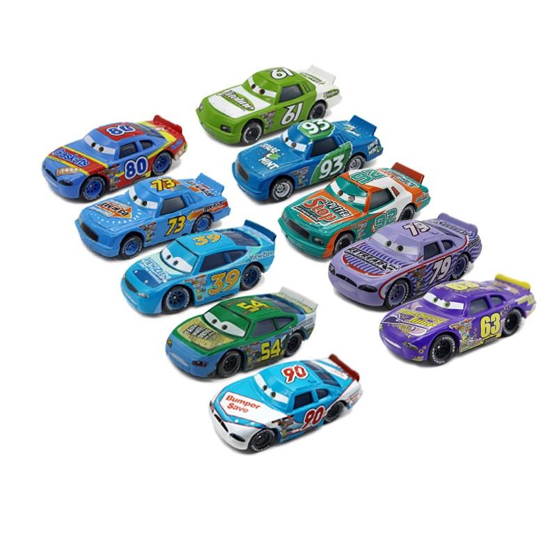 Coches de Pixar Originales 2 Coche Número Modelo de Carreras Nº 117 4 92 28 61 Metal Fundición Aleación Modelo Infantil Regalo Juguetes Colección