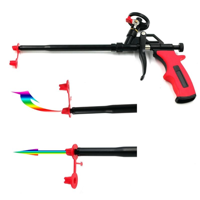 High Efficiency 2 In 1 Applicators Nozzle For Foams Sealants Lightweight Durables Plastic Design Reduces Fatigue