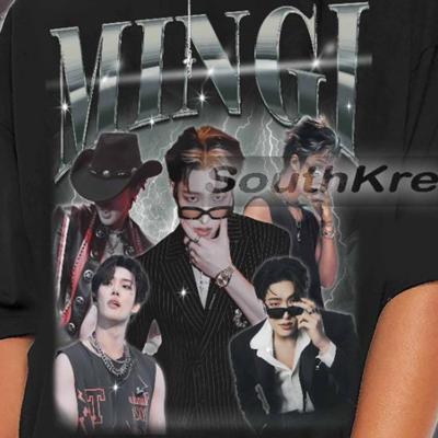 Limited Mingi Kpop Vintage T-Shirt, Mingi Fan Tees, Mingi Retro Shirt, Mingi Bootleg Shirt, Kpop Shirt, Kpop Merch, Kpop Gift For Birthday