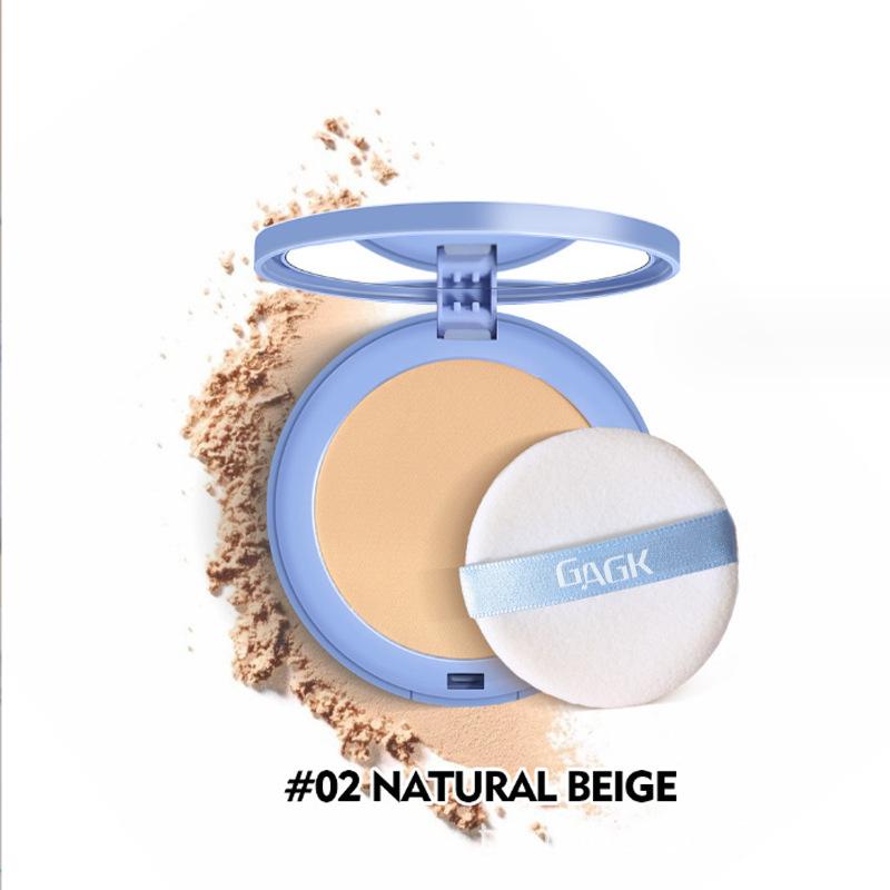 Gagk Matte Wet Dry Use Pressed Powder Long Lasting Waterproof Sweatproof