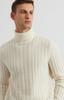 Cable-Knit Turtleneck Xxl
