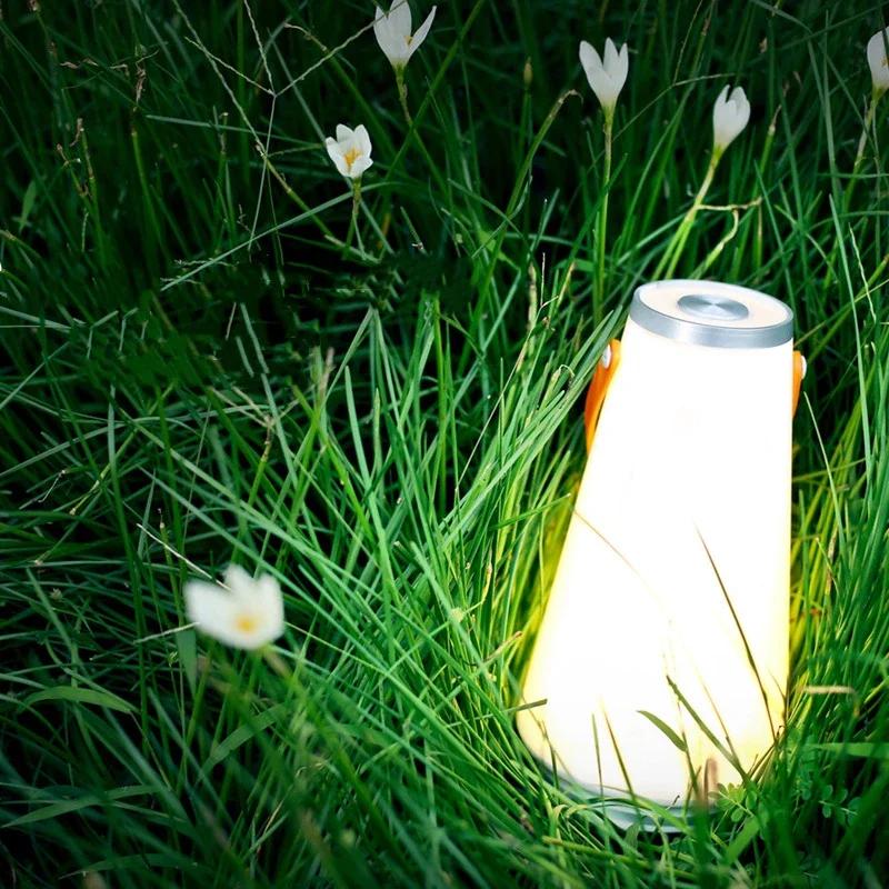 LED Camping Lights Rechargeable Smart Night Light Touch USB Outdoor Night Lights Portable Lantern Lighting Led Camping Lamp