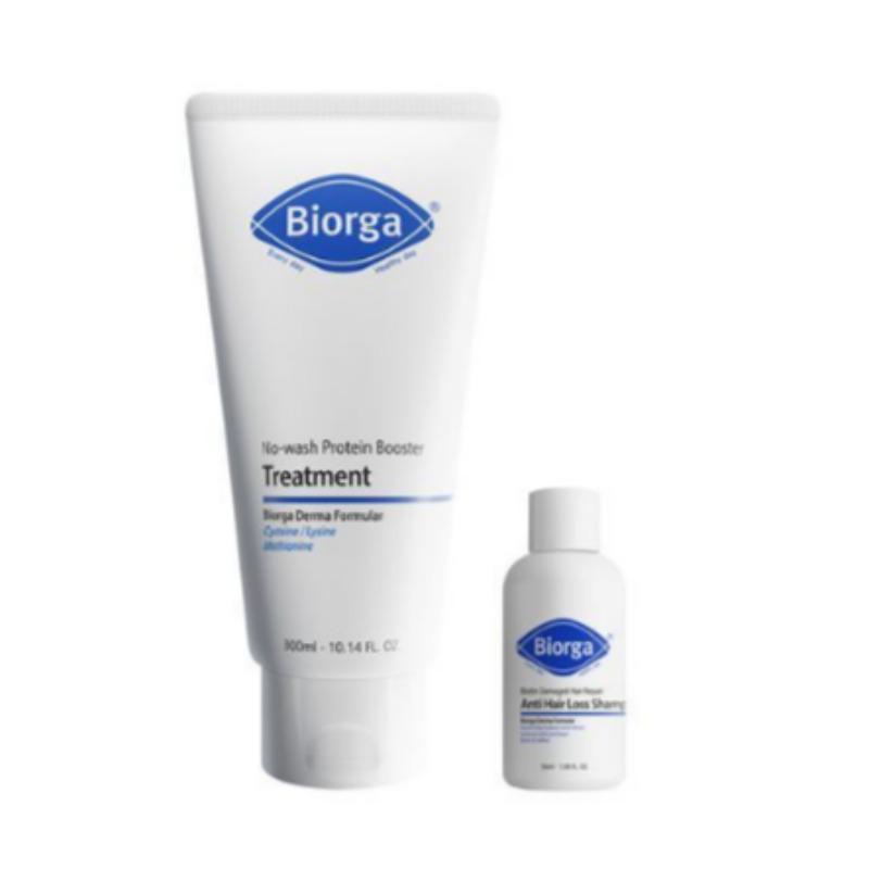 

Bioga Несмываемый протеиновый бустер-уход 300мл (+Шампунь против выпадения волос 50 мл)
