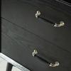 Black Door Handle Single Hole Cabinet Handle Hardware Wardrobe Handle  Wardrobe