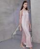 Rank 5 [Nellie] Satin Halterneck Dress_ Pink