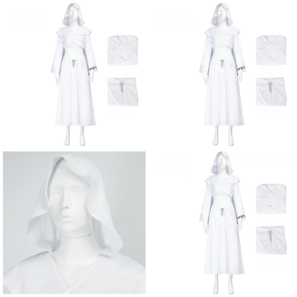 Star Wars Amida Queen Padme Cosplay Suit With Spandex Polyester For Anime And Parties