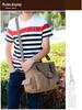 Men's Large Capacity Casual Canvas Crossbody Handbag