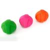 Set of 3 Squeaky Balls - HARTZ - DuraPlay - Bacon Scent - Fluorescent Multicolored - Floating