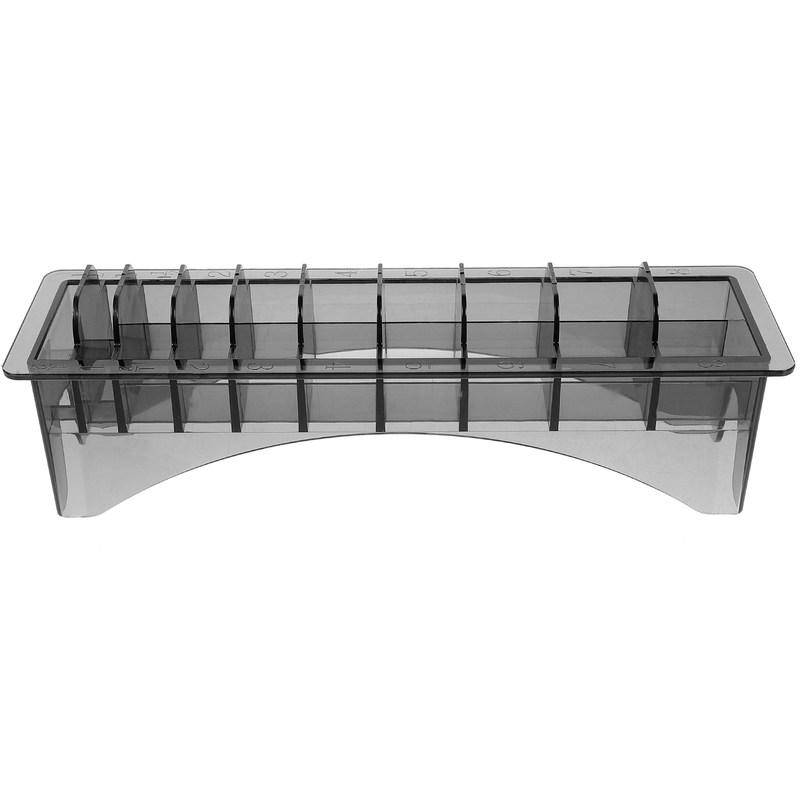 Barber Comb Holder Plastic Guide Comb Storage Box Easy Carry Compartment Design Clean Hair Tools Organizer Case for Barbershop