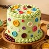 Cupcake Topper Makers 19-Hole Silicone Button Molds, Three Sizes DIY Cake Decorating Tray, Handmade Candy Molds Flexible Easy Release Baking