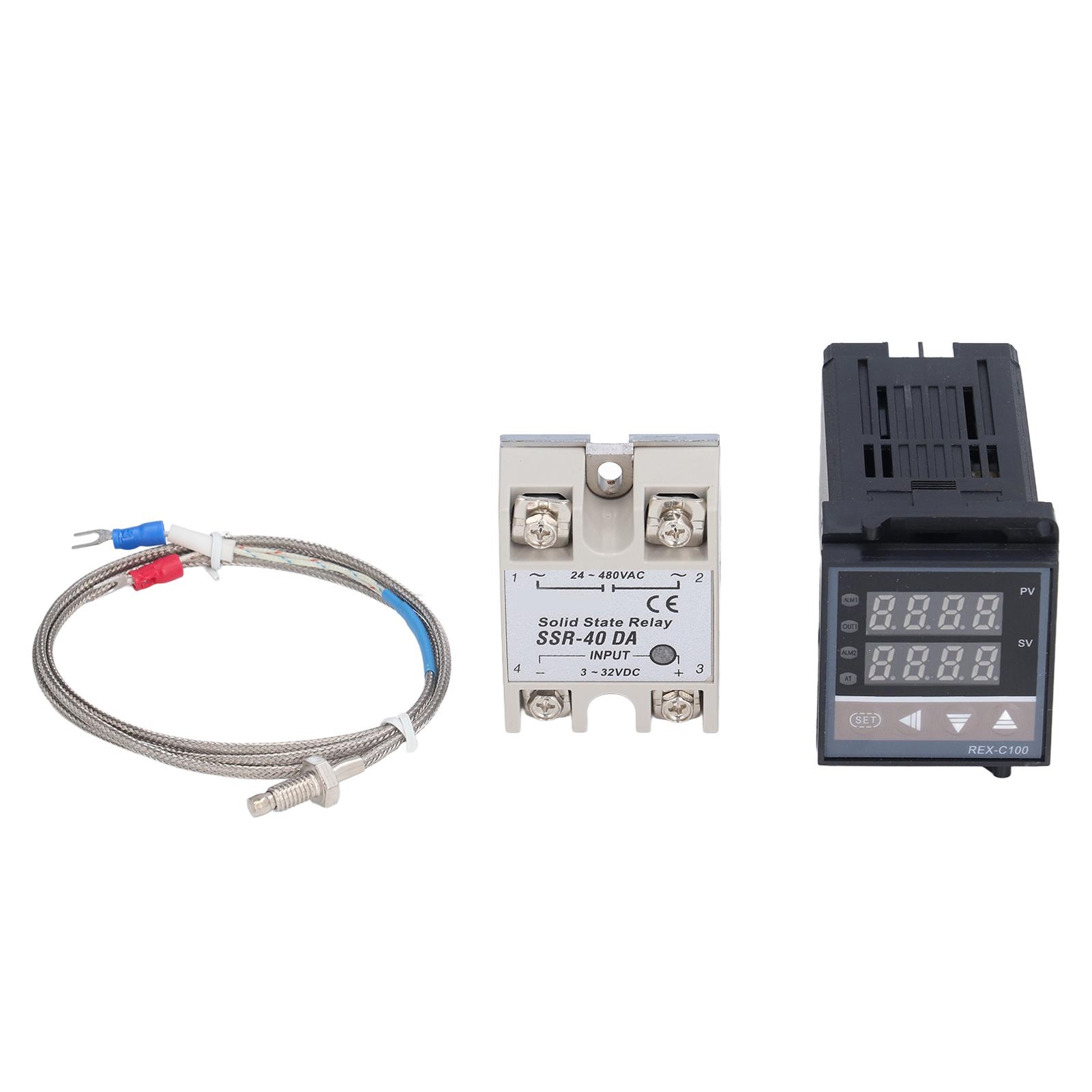 

ПИД-регулятор температуры Твердотельное реле Датчик температуры Термопара Цифровой термостат