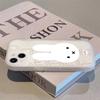 Kawaii Miffy Phone Case for IPhone17/16/15/14/13/12ProMax Cute Cartoon Rabbit Head Soft Cover Artistic Literary Style for Women