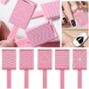 5pcs/set Gel Polish Cat Eye Magnetic Stick Professional Portable Nail Art Magnets Bar Easy To Use Heart Wave Stripe Pattern