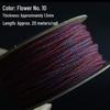 Multi-Color Hand-Twisted Cotton Rope for Beading and DIY Projects