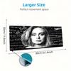 Adele Color Mouse Pad Large Gaming Table Cushion Non-slip Laptop Tablet Big Mousepad XXL Mat Mini PC Playmat With Lock edge