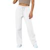 Women’s High Waist Drawstring Sweatpants, Loose Fit Wide Leg Lounge Pants with Pockets for Workout & Casual Wear