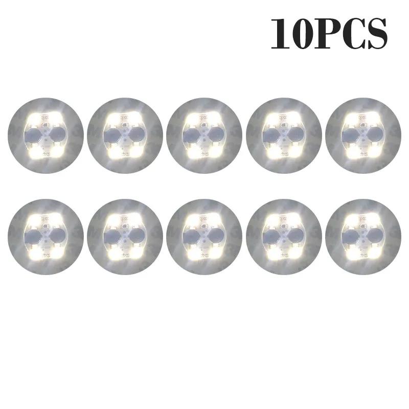 100 Adet LED Sofra Takımı Mat Bardak Işıklı Etiket Renkli Yanıp Sönen Şişe Etiketi Işık Yayan Bardak Altlığı Tezgah Bar Işığı
