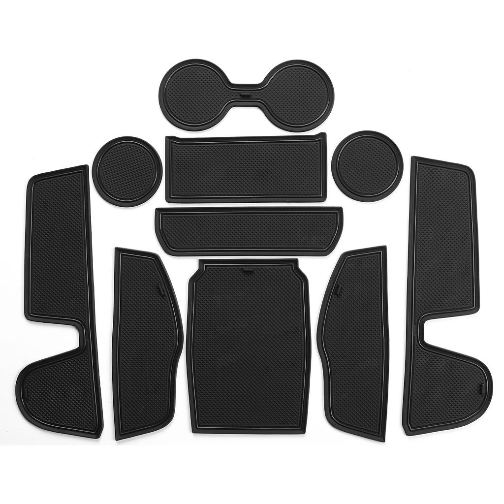 Anti-Slip Gate Slot Mat for Mazda CX-50 Door Groove Pad Cup Holder Interior Accessories Rubber Coaster