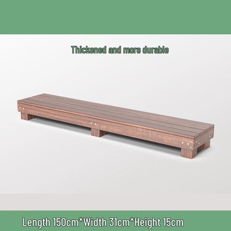 Solid Bamboo Wood Tiered Plant and Fish Tank Stand