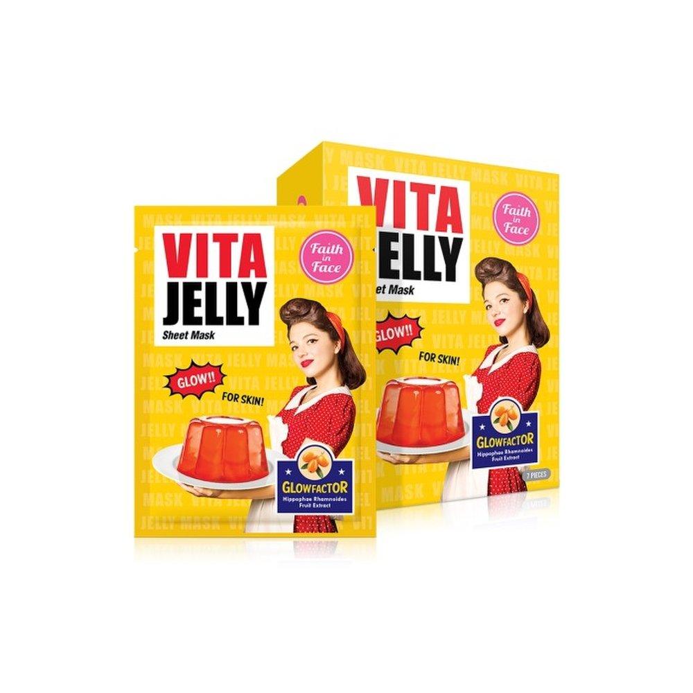 

FIF Vita Jelly Sheet Mask Pack 7 Sheets (Tone-up Glowing Mask Pack)