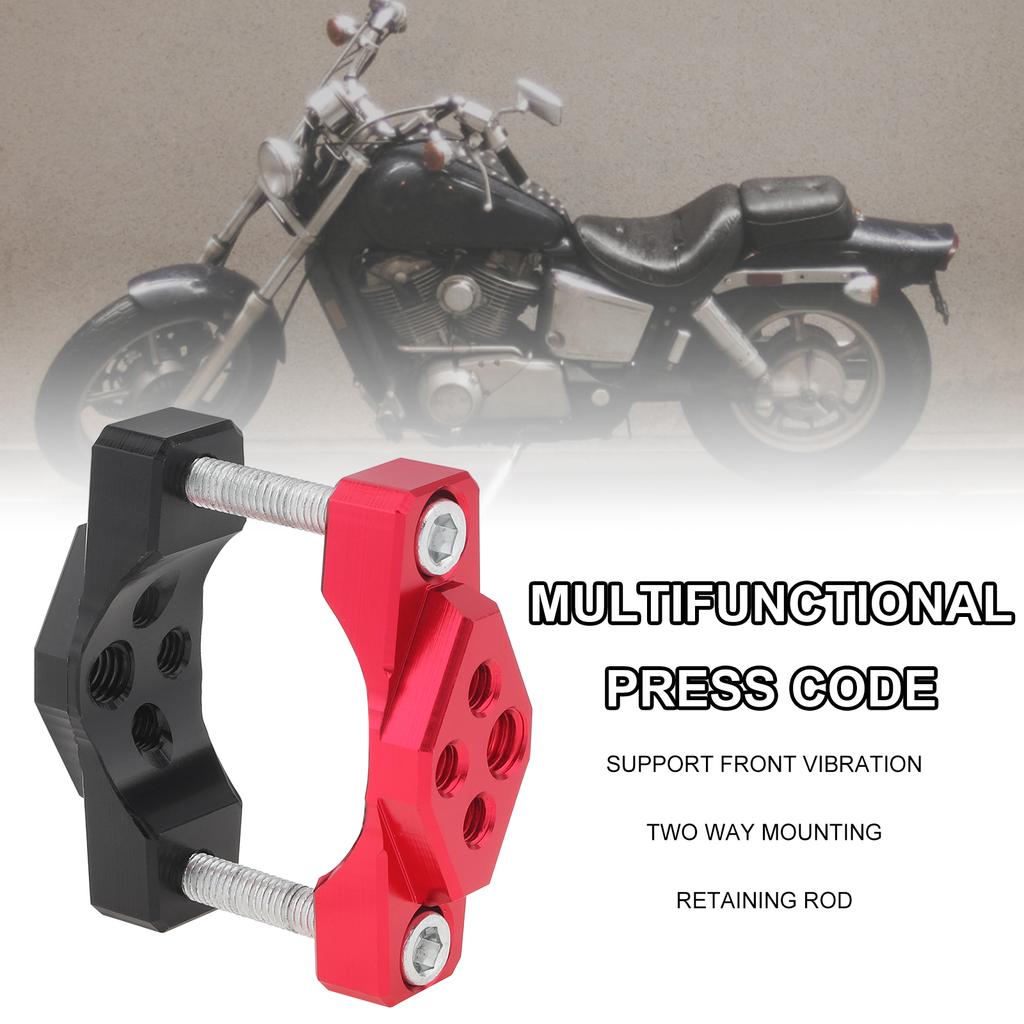 1pc 17-42mm CNC Modification Bracket for Motorcycle/Scooter/ATV Electric Bike Bicycle,Headlight Spotlight Fixed Clamp AdapterGood Product