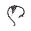 Personalized Retro Alloy Flying Dragon Earbone Clip Domineering Exaggerated Dragon Pinna Ear Hanging Men'S And Women'S Punk Earrings