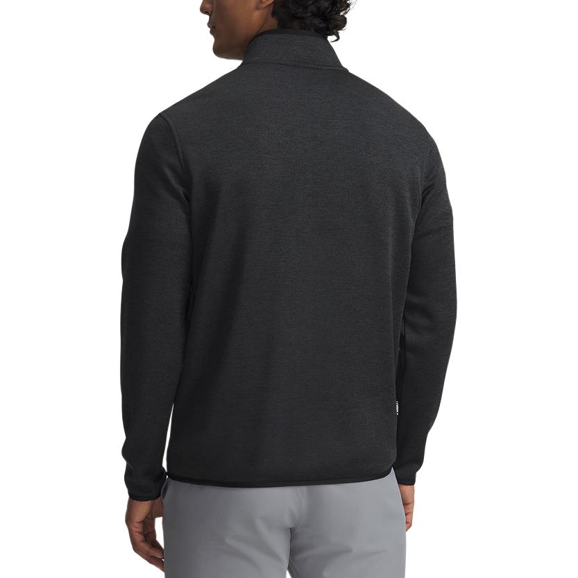 Under Armour Solid Color Stand Collar Zip Long Sleeve Jacket Men Jacket Dark-Gray 6005672-001