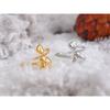1PC Edelstahl Liebesring Weibliche Persönlichkeit Hip Hop Handpolierter Herz offener Ring