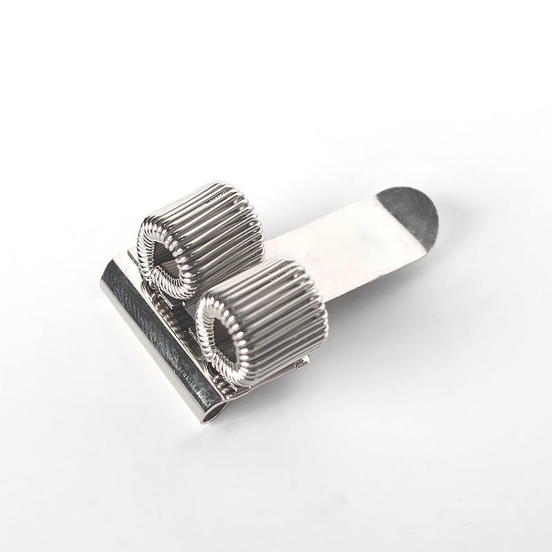 Multi Function Pen Holder Clip Portable Single Hole Hook Spring Clamp Two Hole Pen Buckle Three Ring Binder Notebook Insert Clip High Quality