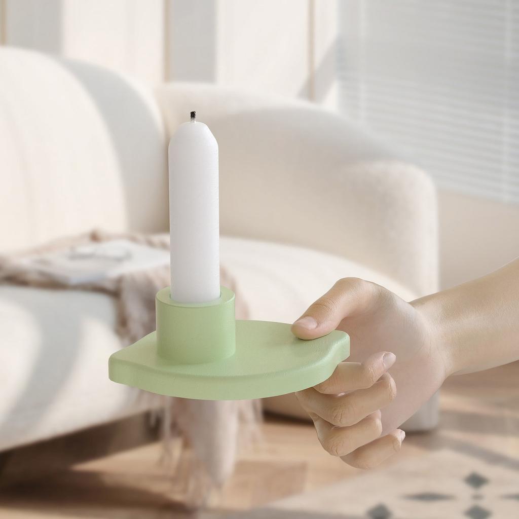 Weiche Silikonform Leicht lösende Formen Fruchtform Kerzenfußformen Silikontextur für Projekte und Heimgebrauch